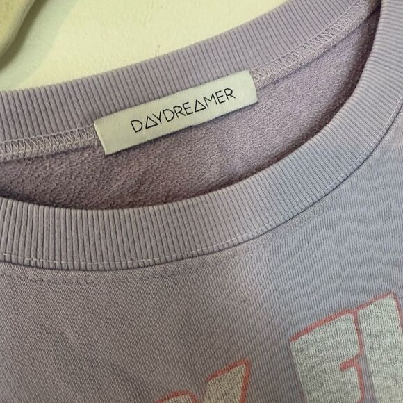 Daydreamer Pink Floyd Animals Tour 1977 French Terry Sweatshirt in Lilac Haze S - Picture 6 of 7